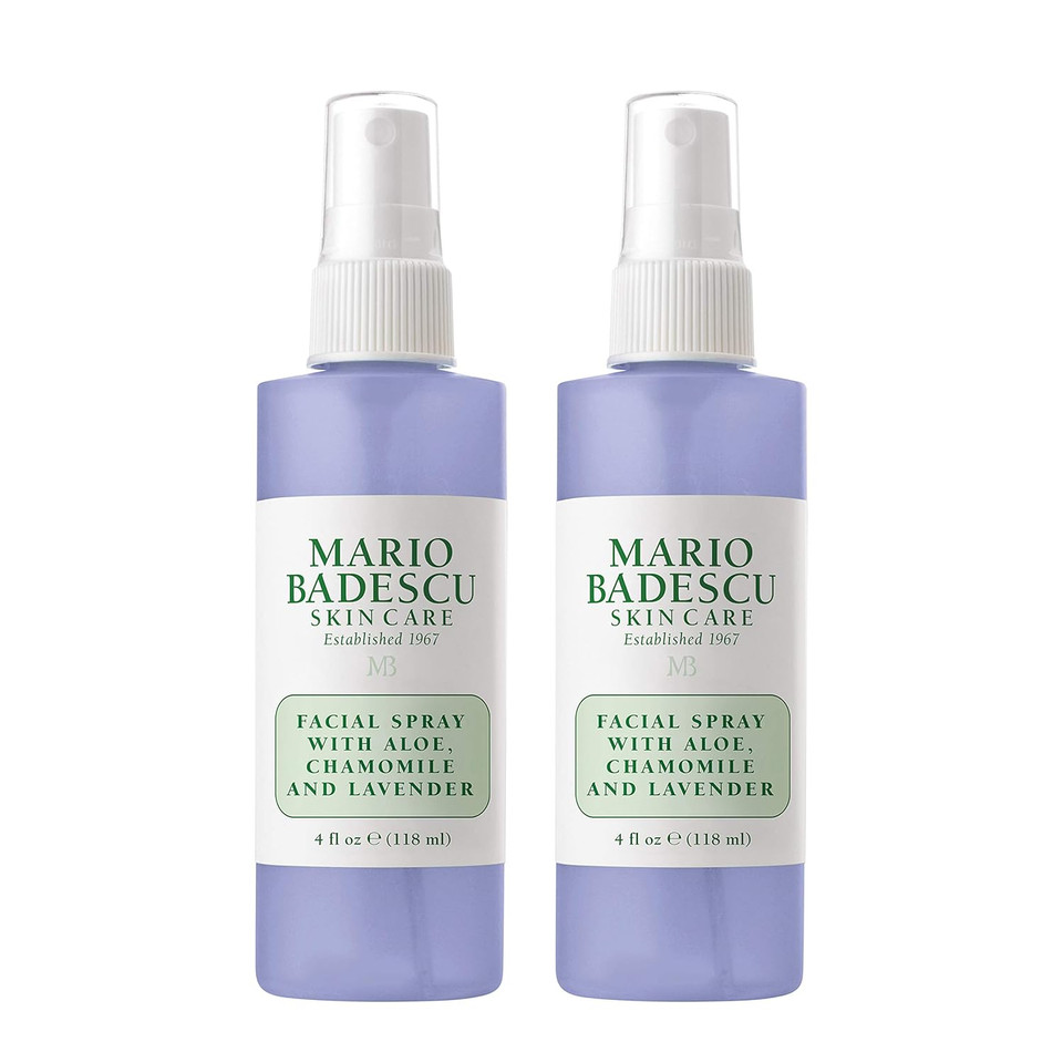 Mario Badescu Facial Spray With Aloe, Chamomile And Lavender For All Skin Types | Face Mist That Hydrates And Restores Balance & Brightness