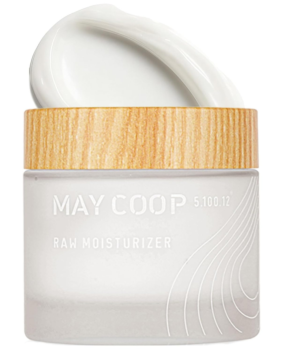 May Coop Raw Moisturizer Face Cream  Daily Hydrating Cream With Maple Sap For Deep Hydration, Softening & Nourishing - Korean Skincare, Vegan Clean Beauty, 2.8Oz