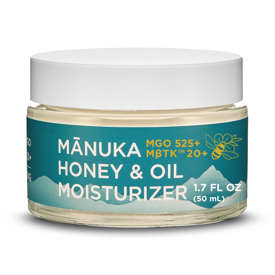 Manuka Honey Moisturizing Face Cream (1.7 Oz) - Face Moisturizer With Manuka Honey & Oil For Dry Or Sensitive Skin - Anti-Aging Manuka Honey Cream Facial Moisturizer For Women & Men