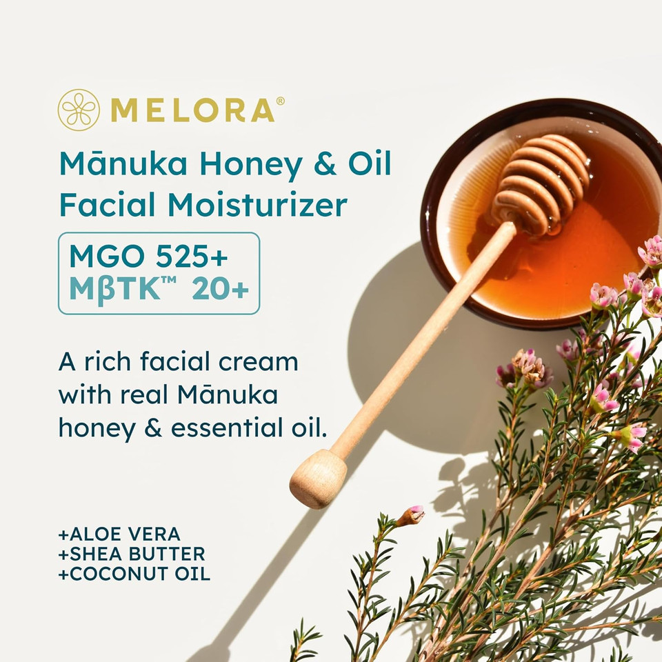 Manuka Honey Moisturizing Face Cream (1.7 Oz) - Face Moisturizer With Manuka Honey & Oil For Dry Or Sensitive Skin - Anti-Aging Manuka Honey Cream Facial Moisturizer For Women & Men