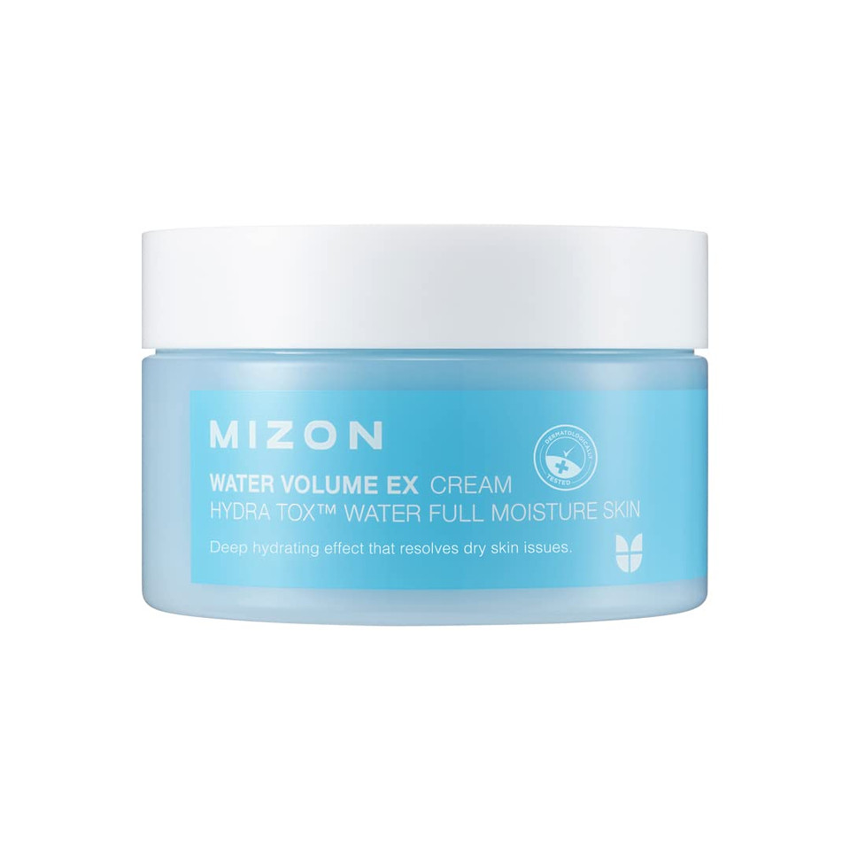 Mizon Water Volume Ex Cream Moisture Deeep Hydration Cream, Soft Skin Korean Skin Care (230Ml / 7.77Fl Oz)