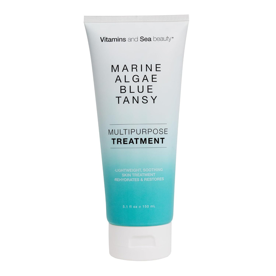 Multipurpose Treatment With Marine Algae & Blue Tansy  Soothing Face & Body Hydration  Lightweight, Replenishing Moisturizer  Vegan, Paraben-Free  5.1 Fl Oz
