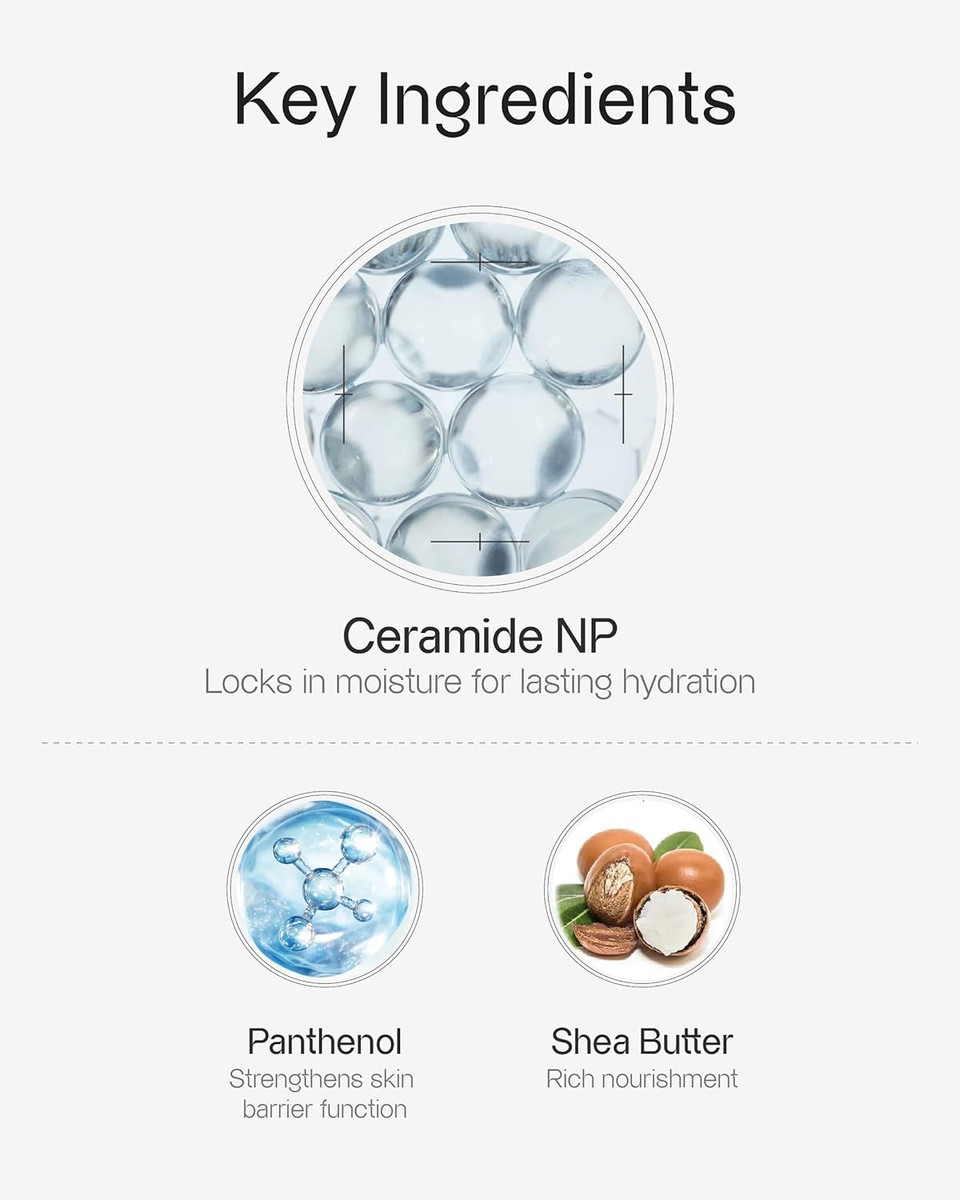 Oganacell Peptide Face Cream (1.69Fl Oz) - Intensive Hydration For Dry Skin, Itchiness, Redness. Korean Skin Care. Ceramide Np, Shea Butter, Panthenol