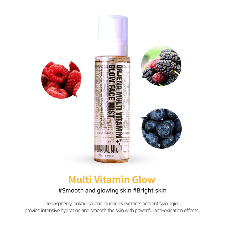 Orjena Multi Vitamin Glow Face Mist Face Spray Facial Mist Vitamin Mist Spray_Korean Skin Care K Beauty_K Cosmetic Orjena Multi Vitamin Glow Face Mist Face Spray Facial Mist Vitamin Mist Spray_Korean Skin Care K Beauty_K Cosmetic