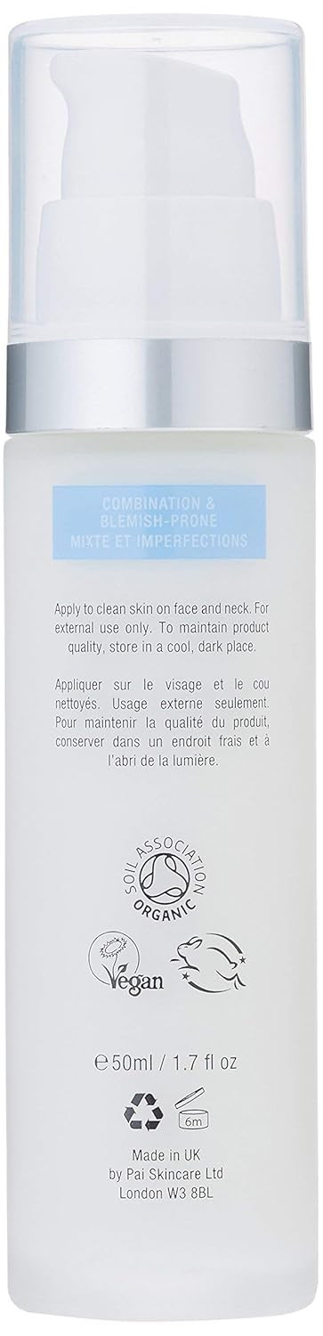 Pai Skincare - The Pioneer: Geranium + Thistle Mattifying Moisturizer | Natural, Vegan, Sensitive Skincare (1.7 Fl Oz | 50 Ml)