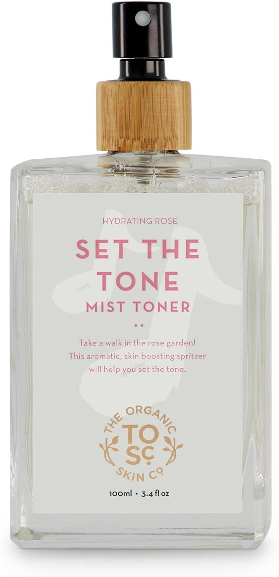 Set The Tone By The Organic Skin Co. | Hydrating Rosewater Facial Spray | Honeysuckle, Rose Oil, Aloe Vera Face Toner For Women & Men Set The Tone By The Organic Skin Co. | Hydrating Rosewater Facial Spray | Honeysuckle, Rose Oil, Aloe Vera Face Toner For Women & Men