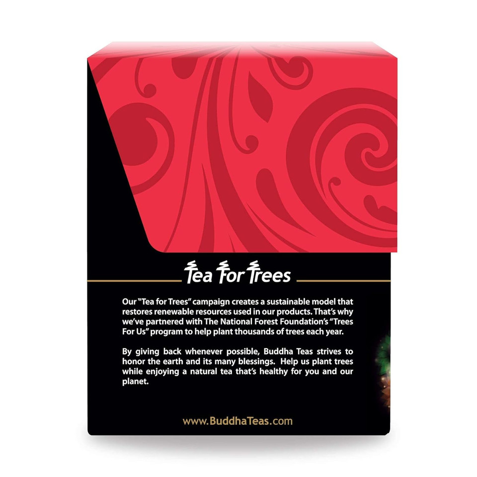 Buddha Teas Organic Digestive Nirvana Blend - Ou Kosher, Usda Organic, Ccof Organic, 18 Bleach-Free Tea Bag