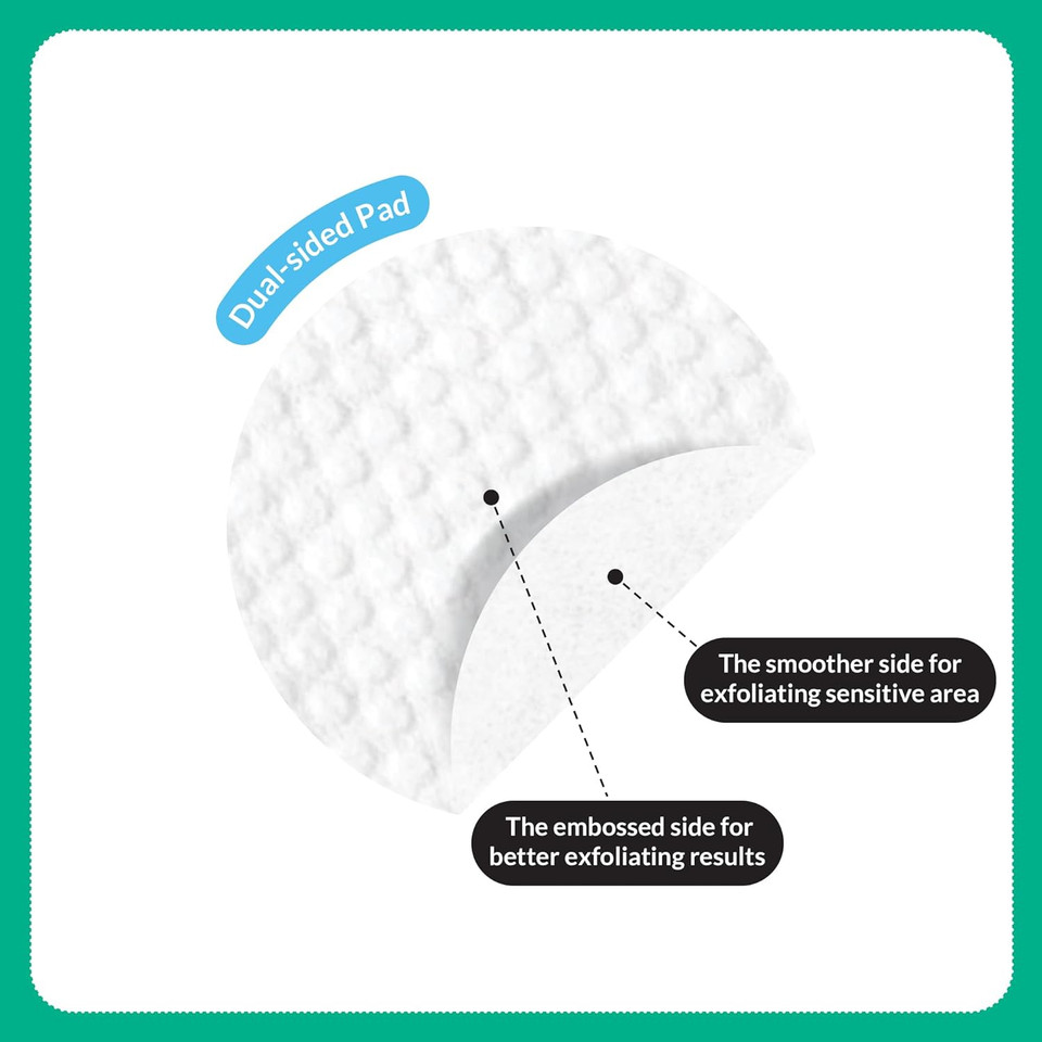 Soo'Ae Aha + Pha Exfoliating Toner Pads, 60 Dual-Sided Pads I Smooth Skin Texture Care For Porcelain-Like Skin, Cruelty-Free, Korean Skincare