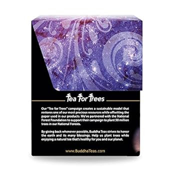 Buddha Teas Organic Meditation Moment - Ou Kosher, Usda Organic, Ccof Organic, 18 Bleach-Free Tea Bag