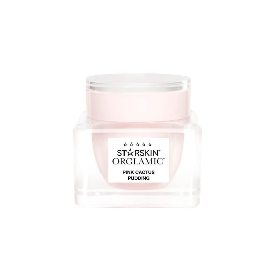 Starskin Orglamic Pink Cactus Pudding 1X15Ml, Hydrating & Glowing Face Cream For All Skin Types, Revitalizing And Nourishing, K Beauty Skincare