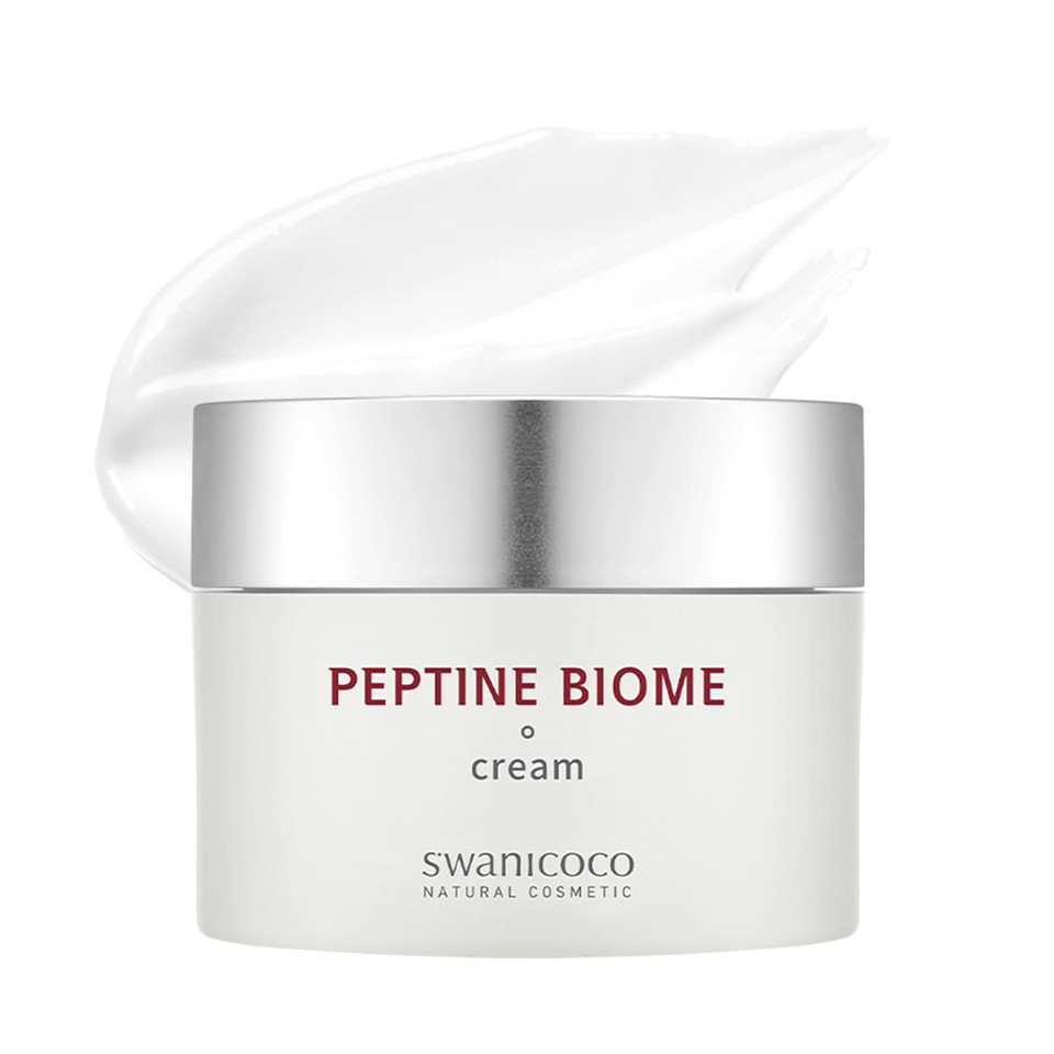 Ultra Peptine Biome Cream Deep Hydration Anti Aging Skin Firmness Skin Nutrient Barrier Care With Hyaluronic Acid & Niacinamide Korean Skincare 50Ml 1.7 Fl Oz