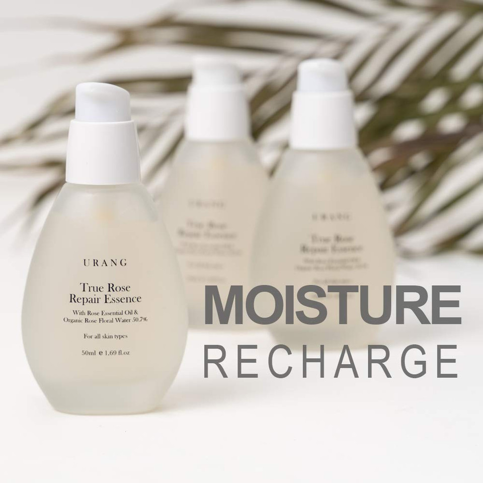 True Rose Repair Essence | Cosmos Natural Certified | 50.7% Rosa Damascena Flower Water & Rose Essential Oil | Deep Healing & Calming Face Moisturizer | Reducing Redness | 1.69 Oz