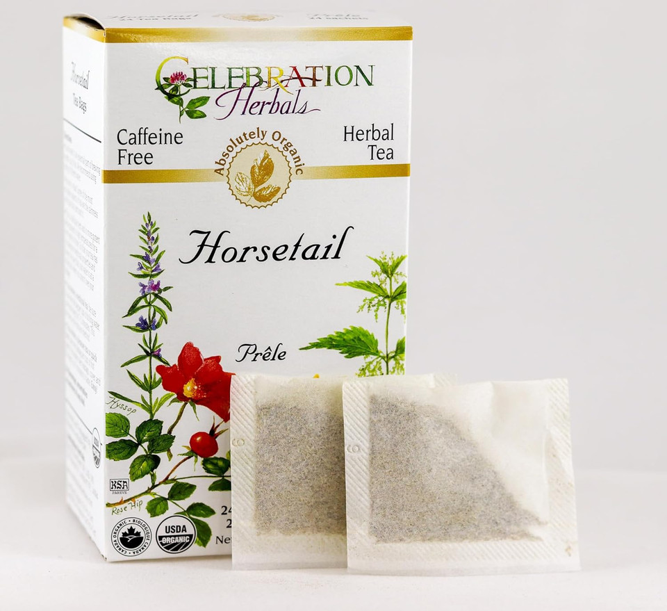 Celebration Herbals Horsetail Tea Organic 24 Bag, 1.16 0Z