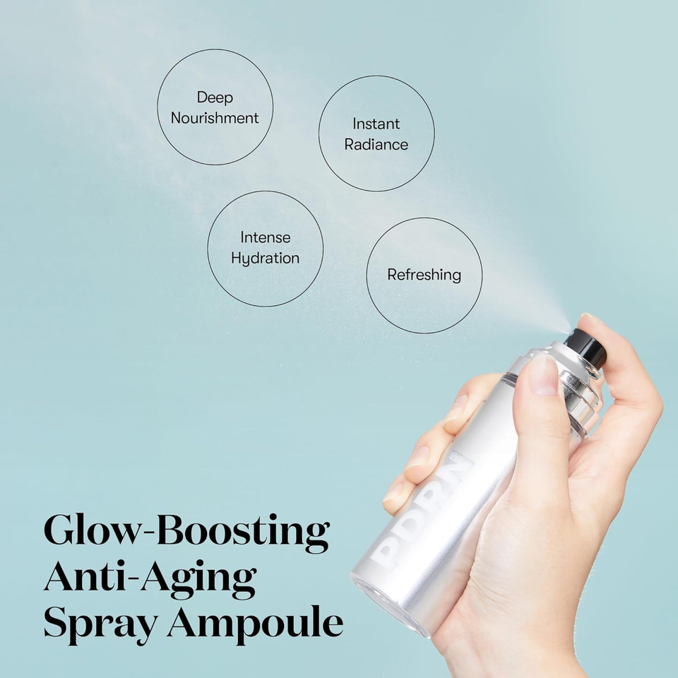 Vt Cosmetics Pdrn Glow Ampoule, Pdrn Facial Mist, Deep Hydration Spray Serum, Vegan Skin Care, Light-Weight Face Moisturizer, Plumping Effect, Fragrance-Free, Korean Skincare (3.38 Fl Oz / 100 Ml) Vt Cosmetics Pdrn Glow Ampoule, Pdrn Facial Mist, Deep Hydration Spray Serum, Vegan Skin Care, Light-Weight Face Moisturizer, Plumping Effect, Fragrance-Free, Korean Skincare (3.38 Fl Oz / 100 Ml)