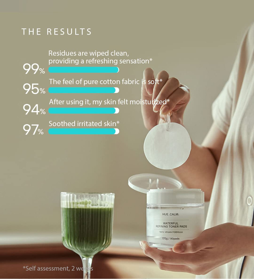 Waterful Refining Toner Pads For Sensitive Skin, Hydrating & Calming With Kombucha Essence, 100% Vegan, Cruelty-Free, Natural Ingredients Toner Pad For Pore Care & Anti-Aging, Korean Skincare -90 Pads Waterful Refining Toner Pads For Sensitive Skin, Hydrating & Calming With Kombucha Essence, 100% Vegan, Cruelty-Free, Natural Ingredients Toner Pad For Pore Care & Anti-Aging, Korean Skincare -90 Pads