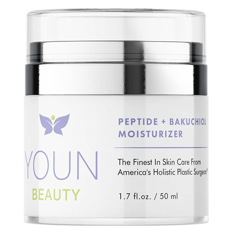 Youn Beauty Peptide + Bakuchiol Moisturizer By Holistic Dr. Anthony Youn  Paraben-Free Retinol-Alternative Face Moisturizer To Support Collagen Production, Skin Hydration And Elasticity, 50Ml
