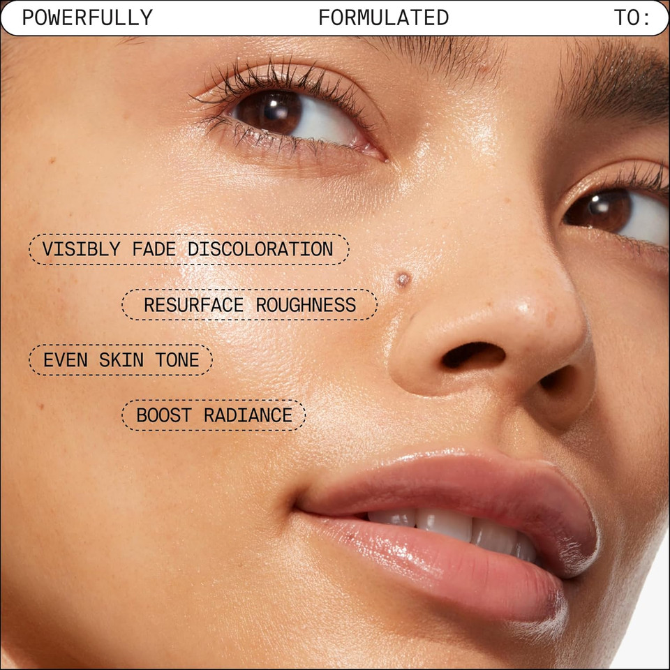 Youth To The People Kombucha + 10% Aha Power Exfoliant (4 Fl Oz), Overnight Resurfacing Peel, Helps Fade Discoloration + Smooth Skin Texture, Lactic + Glycolic Acid, Fragrance-Free, Vegan