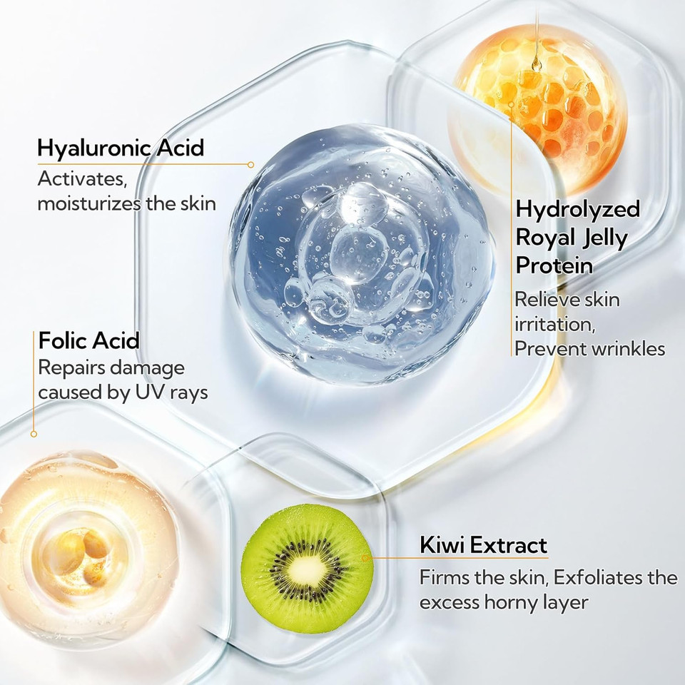 20% Vitamin C Serum For Face, 30 Ml/ 1 Fl, Brightening Skin, Dark Spot Remover, Reduce Wrinkle, Anti Aging Glowing Serum, Facial Moisturizer With Niacinamide, Vitamin E, Hyaluronic Acid