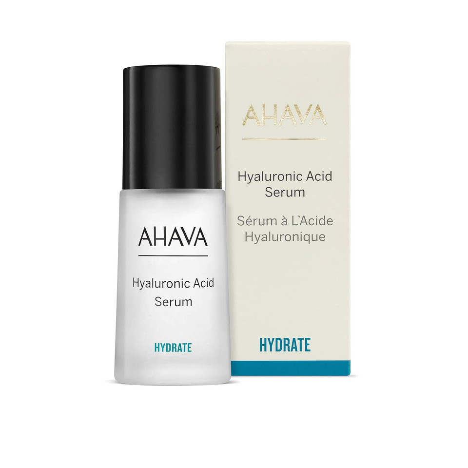 Ahava Hyaluronic Acid Serum - Transparent Silky Serum To Upsurge The SkinS Moisture, Maintains Moisture Level, Smooths Dehydration Lines, With Osmoter, Matrixyl 3000, Allontoin & Atpeptide, 1 Fl.Oz