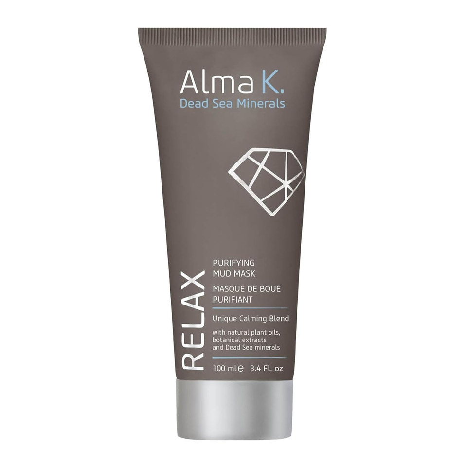 Alma K Purifying Mud Mask - Dead Sea Mud Mask For Face Hydration - Face Mask For Women - Organic Mud Mask - Natural Skin Care Products - 3.4 Oz Alma K Purifying Mud Mask - Dead Sea Mud Mask For Face Hydration - Face Mask For Women - Organic Mud Mask - Natural Skin Care Products - 3.4 Oz