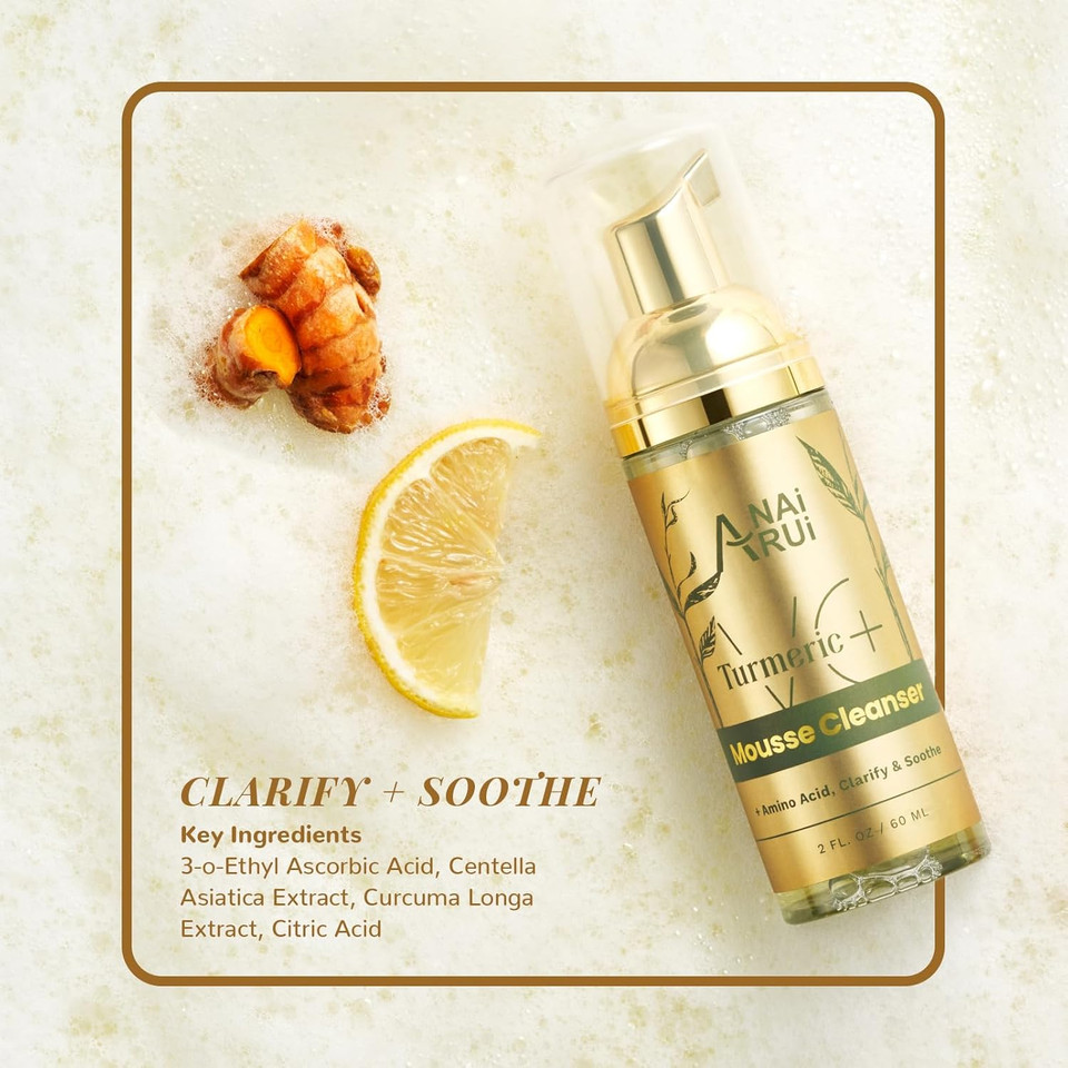 Anai Rui Turmeric Facial Skincare Set, Mother'S Day Gift For Women, Turmeric & Vitamin C Clay Mask For Dark Spot, Moisturizing Facial Oil, Turmeric Face Cleanser, Skincare Gift Set For Women Anai Rui Turmeric Facial Skincare Set, Mother'S Day Gift For Women, Turmeric & Vitamin C Clay Mask For Dark Spot, Moisturizing Facial Oil, Turmeric Face Cleanser, Skincare Gift Set For Women