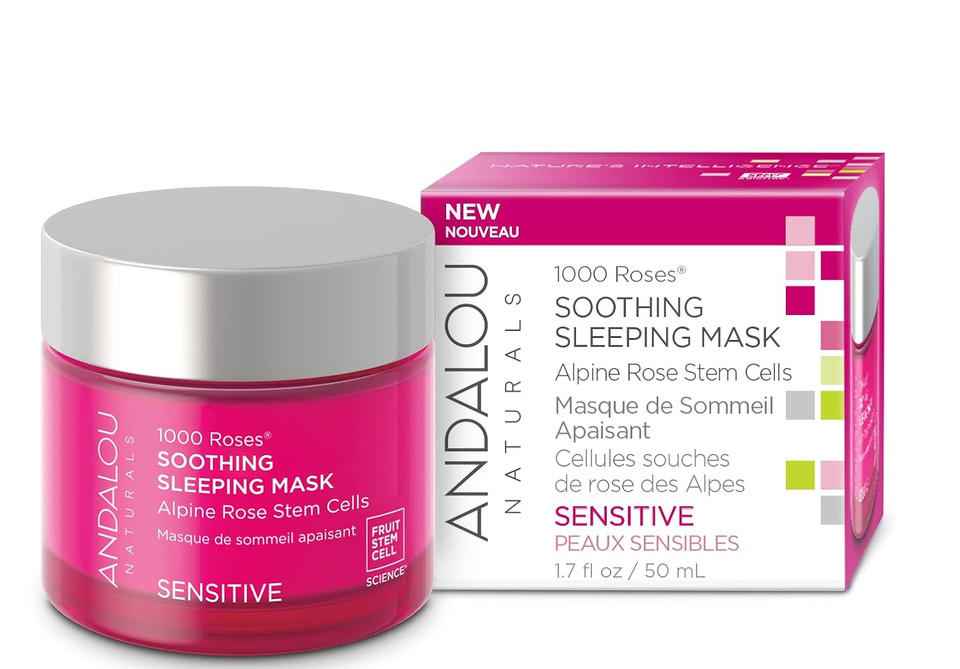 Andalou Naturals 1000 Roses® Soothing Sleeping Mask