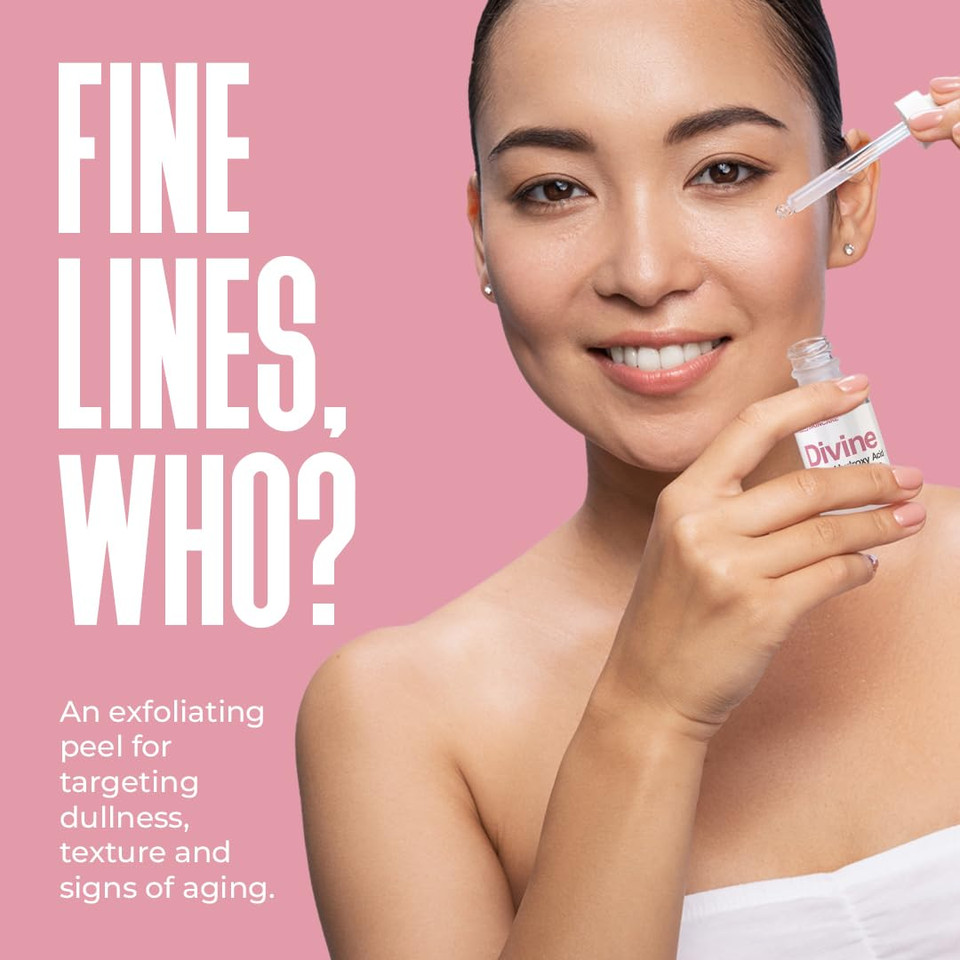 Anti Aging Skin Care Set: Glycolic Acid Peel 70% & Glycolic Resurfacing Pads - This Ultra Potent Duo Will Purify Your Skin & Eliminate Wrinkles, Acne Scarring For An Ultra Clear & Glowing Complexion