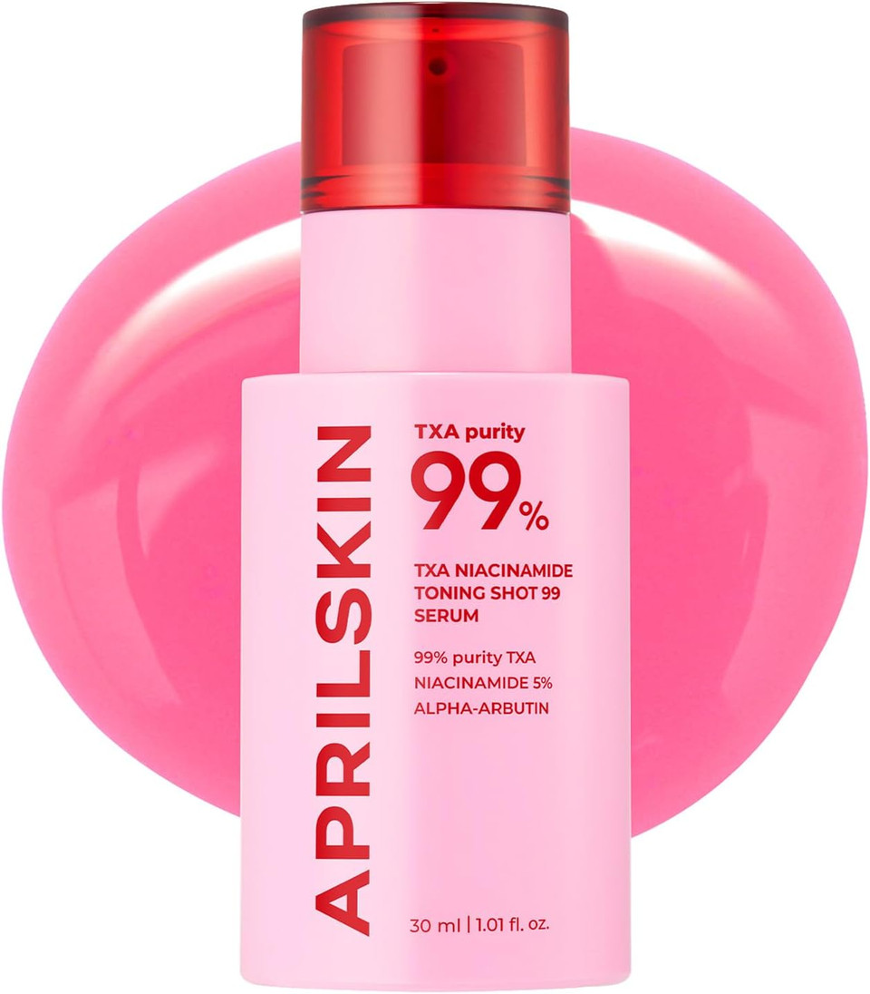 Aprilskin Txa Niacinamide Toning Shot 99 Spicule Facial Serum|Skin Booster Serum For Brightening And Pore Care|99% High-Purity Tranexamic Acid 3% + Niacinamide 5%|Korean Skin Care|1.01 Fl. Oz