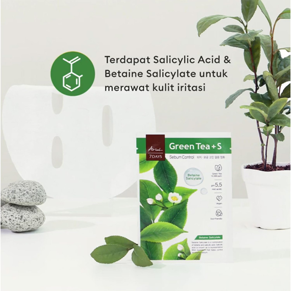 Ariul 7 Days Mask Heartleaf P  Calming & Moisturizing Korean Face Mask With Panthenol & Ceramide, Hydrating & Soothing, Pore Purifying, Vegan Sheet, 10 Masks, 23Ml / 0.77 Fl. Oz Each (Lotus N)