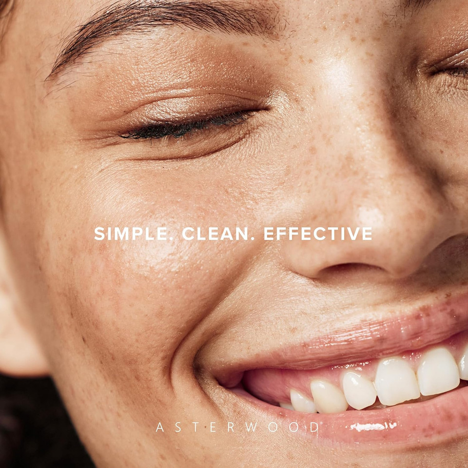 Asterwood Copper Peptides Serum For Face - Tightening, Repairing, Collagen Boosting - With Ghk-Cu And Hyaluronic Acid - 1 Fl Oz