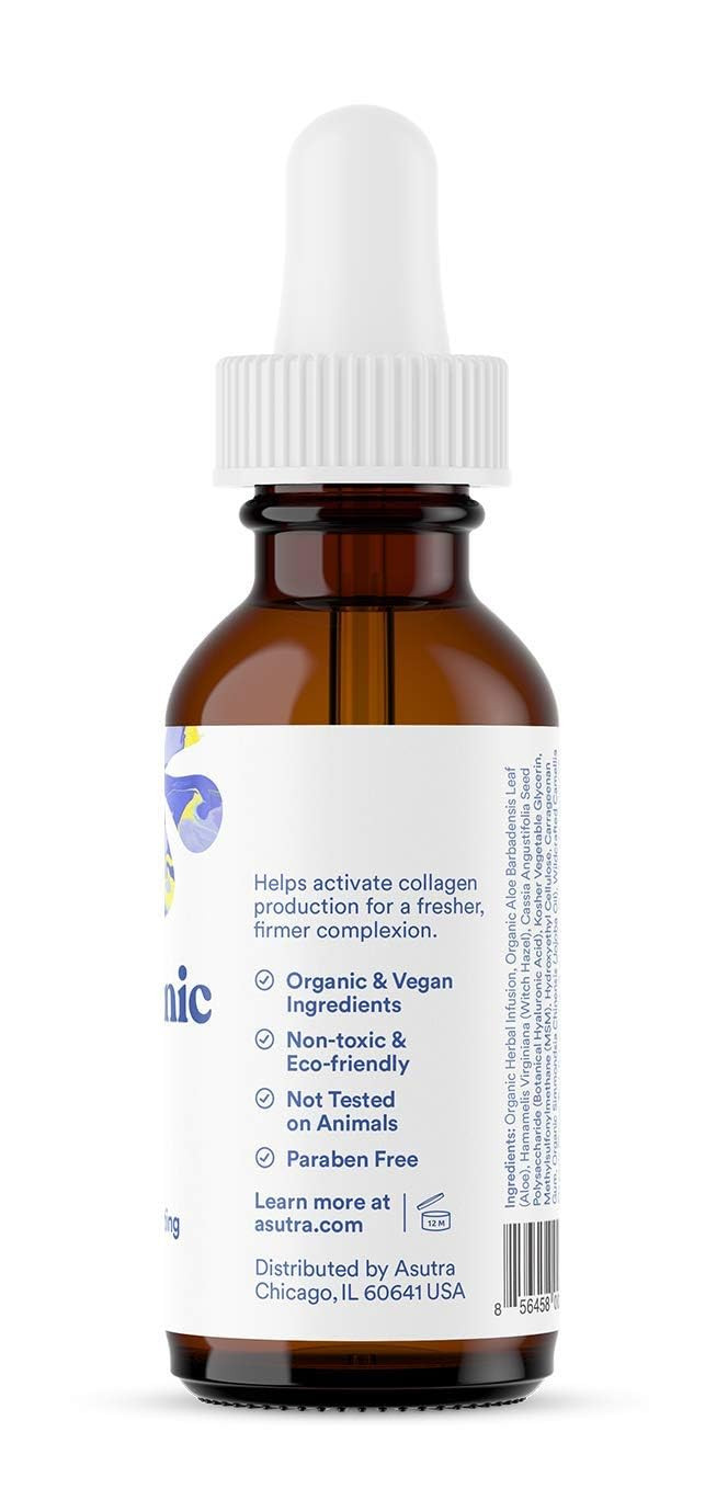 Asutra Restore Face Oil, 1 Fl Oz - Geranium & Rosehip Oil, Soften & Hydrate Dry Skin, Minimize Appearance Of Fine Lines And Wrinkles