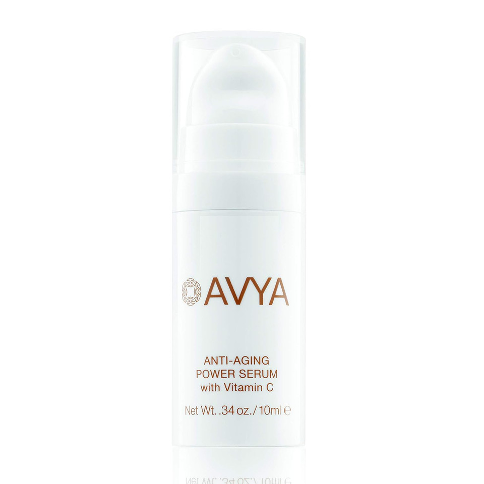 Avya Anti-Aging Power Serum - Hyaluronic Acid Face Serum Plumps And Brightens Skin/Travel Size Retinol Treatment Reduces Fine Lines And Boosts Collagen For Smoother Skin / 0.34Oz (10Ml)