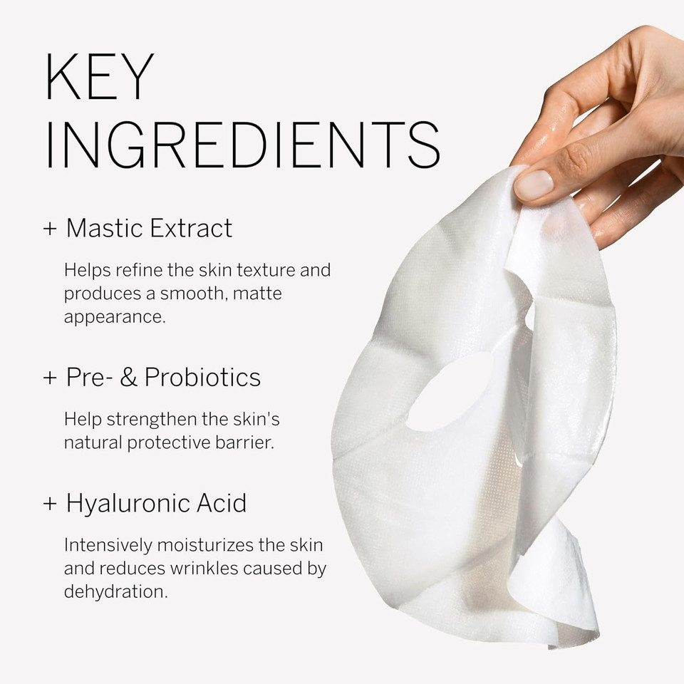 Babor Doctor Hemp Fiber Balancing Face Mask, Spa Face Mask For Balancing Skin Tone Mask Sheet, Moisturizing Sheet Mask, Spa Day Essentials