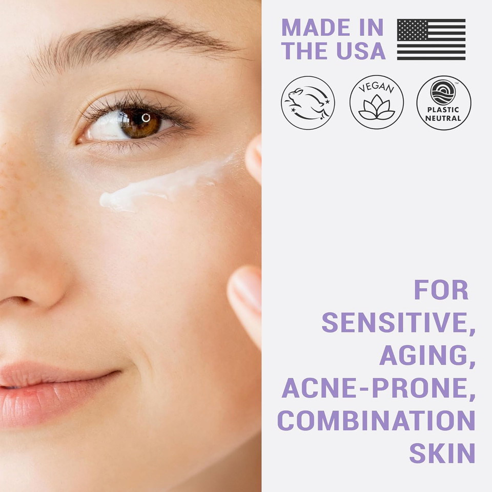 Bio Retinol Alternative Bakuchiol Serum - Smooths Skin & Reduces Fine Lines, Usa Made With Natural & Organic Ingredients, Anti-Aging Skin Care Formula, Vegan, Cruelty Free