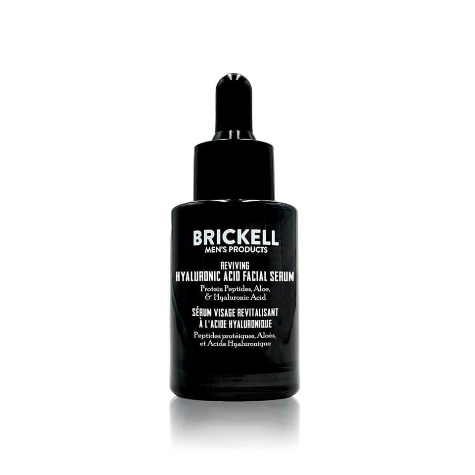 Brickell Men'S Anti Aging Hyaluronic Acid Serum For Face, Reviving Day Serum For Men, Natural And Organic With Protein Peptides To Restore Firmness And Collagen, 1 Ounce, Scented Brickell Men'S Anti Aging Hyaluronic Acid Serum For Face, Reviving Day Serum For Men, Natural And Organic With Protein Peptides To Restore Firmness And Collagen, 1 Ounce, Scented