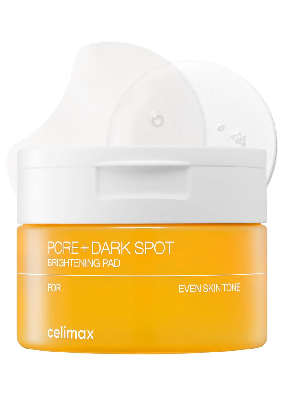 Celimax Pore+Dark Spot Brightening Pad | Exfoliating Peeling Pads For Enlarged Pores, With Hyaluronic Acid, Pore Minimizer, Non-Irritating, Hydrating, For Sensitive Skin (40 Pads)
