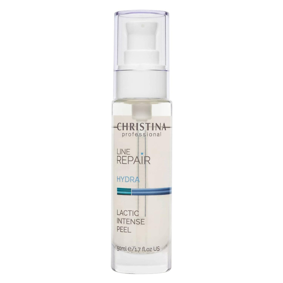 Christina Line Repair Hydra Intense Facial Peeling With Lactic Acid Aha | Enhanced Cell Renewal With Witch Hazel | Rejuvenation And Moisturization For Dry, Normal, Oily Skin 75Ml