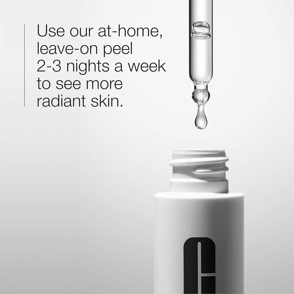 Clinique 3-Step Clarifying Do-Over Leave-On Exfoliating Peel | Boosts Skin Renewal, 1 Fl Oz