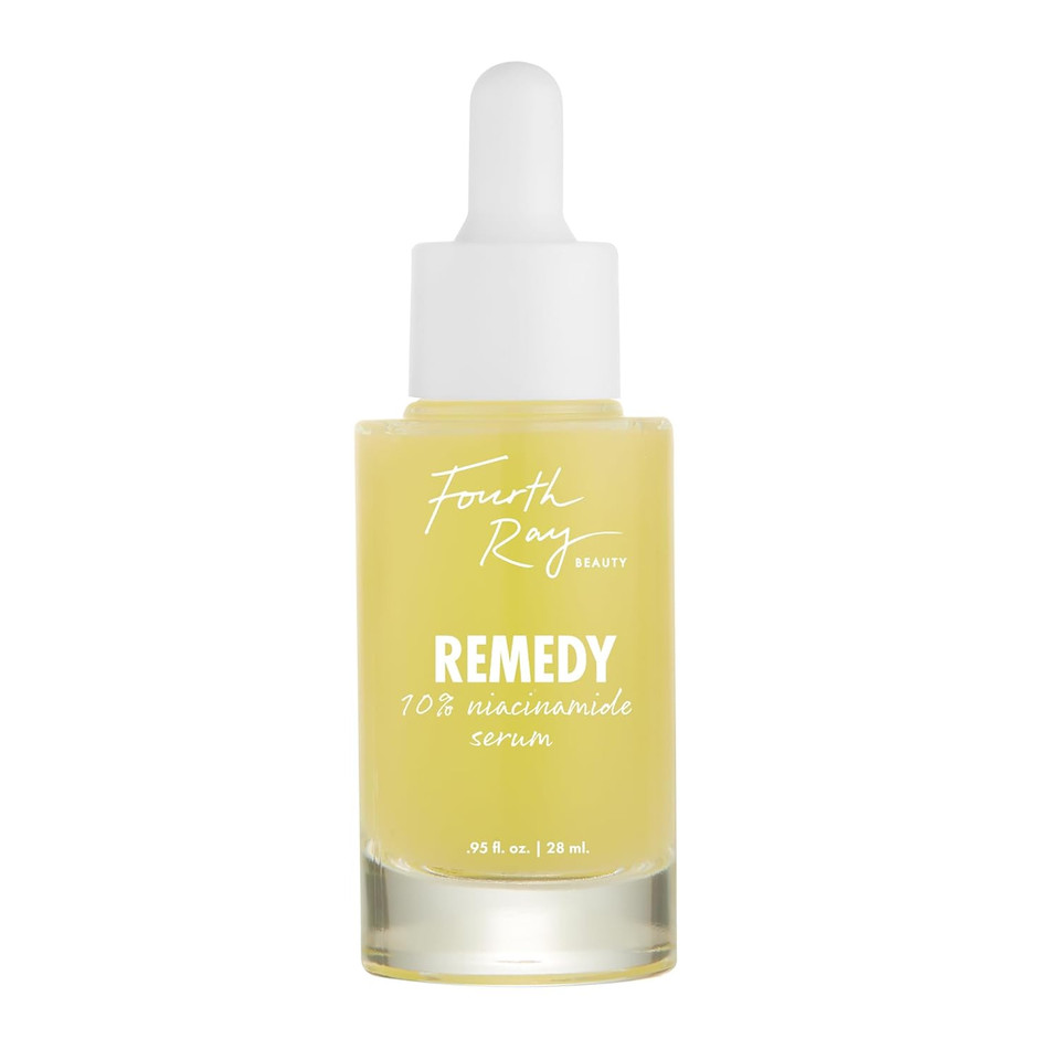 Colourpop Fourth Ray Beauty Remedy Niacinamide Serum - Pore-Refining Facial Serum Infused With Hyaluronic Acid & Calendula Flower To Hydrate & Condition Skin (.95 Fl Oz)