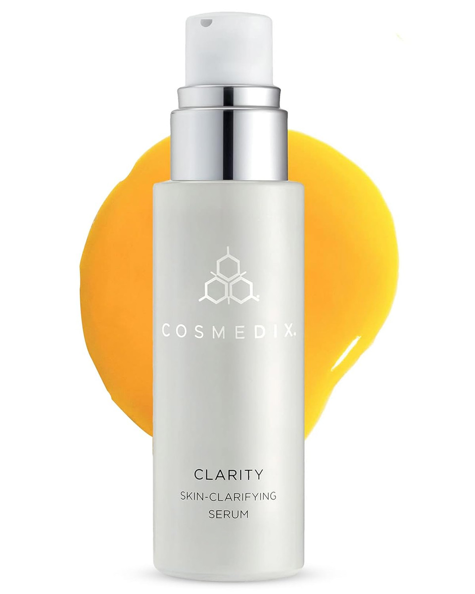 Cosmedix Clarity Skin-Clarifying Serum - Moisturizing Facial Serum For Smoother, Clearer-Looking Skin & Natural Glow - Moisture-Rich Skin Care For Fine Lines & Uneven Skin Tone