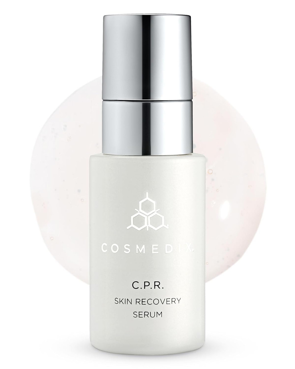 Cosmedix Cpr Skin Recovery Face Serum - Firming & Hydrating Facial Serum For Fine Lines, Wrinkles & Redness - Daily Facial Skincare Products For Sensitive & Dry Skin, Moisturized & Natural Glow
