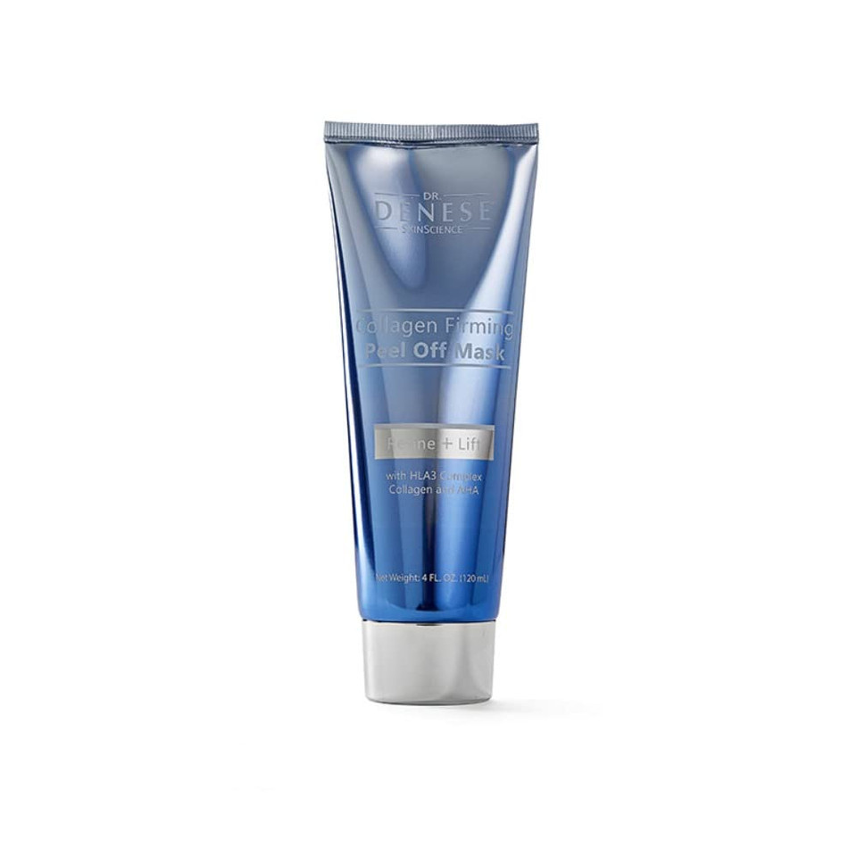 Dr. Denese Collagen Firming Peel Off Mask | 4 Fl Oz | A Unique Aha Based Peel Off Mask Designed To Tighten The Appearance Of The Skin