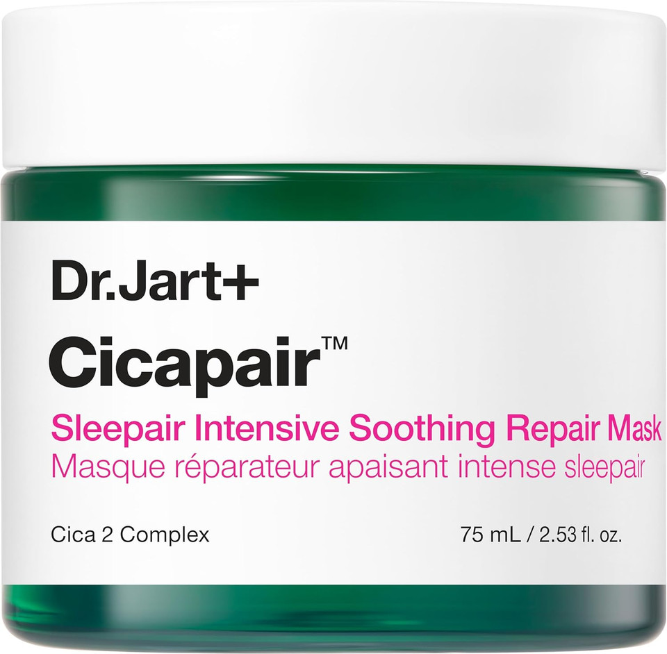 Dr.Jart+ Cicapair Sleepair Intensive Repair Night Face Mask With Centella Asiatica | Skin Barrier Repair | Korean Skin Care, 2.53 Fl Oz