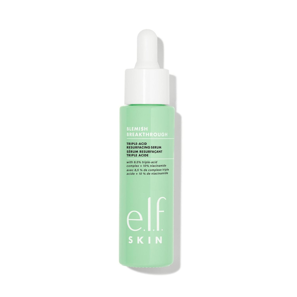 Skin Blemish Breakthrough Triple-Acid Resurfacing Serum, Hydrating Night Serum For Fighting Blemishes, Helps Improve Skin Tone & Texture