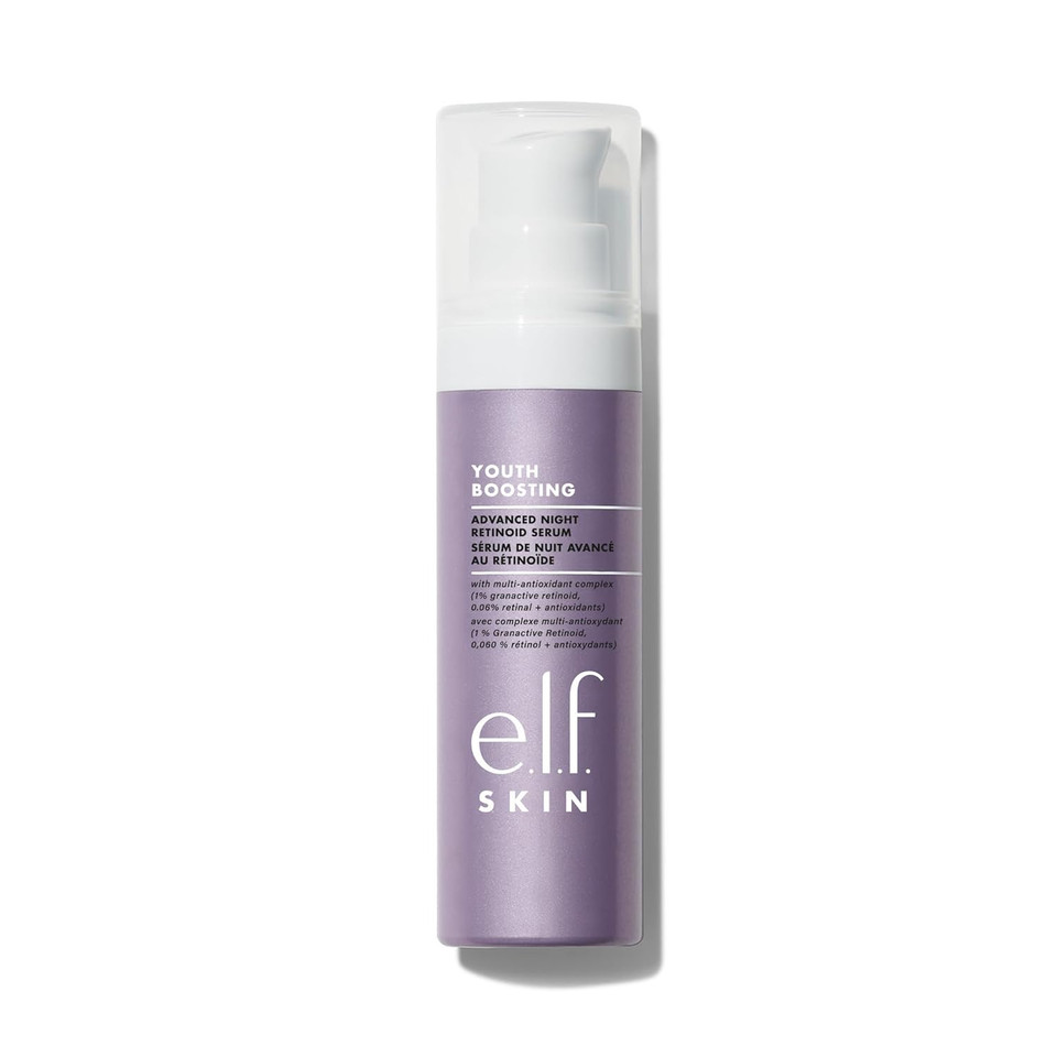 E.L.F. Skin Youth Boosting Advanced Night Retinoid Serum, Anti-Aging Serum For Reducing Appearance Of Fine Lines & Wrinkles, Vegan & Cruelty-Free