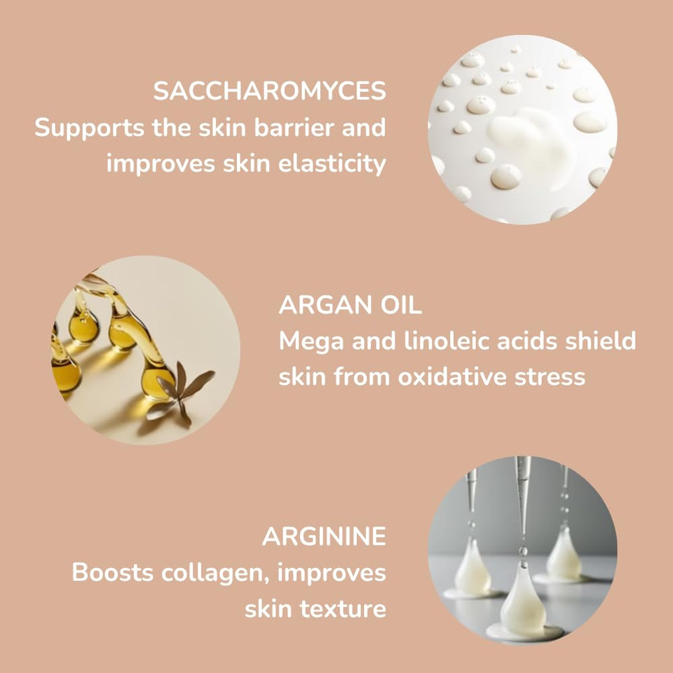 Emani Halo Vegan Collagen Serum For Face, Anti Aging Peptide Serum With Collagen Boost, Ideal For Fine Lines, Wrinkles, And Rough Texture, 1.18 Fl Oz