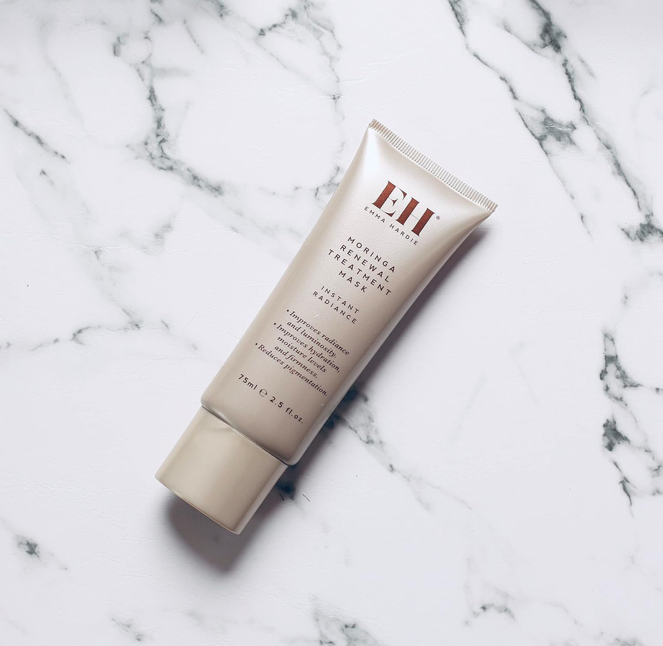 Emma Hardie 75Ml Moringa Renewal Treatment Mask, Moisturizes & Firms Skin, Reduces Pigmentation & Evens Out Complexion, Suitable For Sensitive Skin, Vegan & Cruelty Free