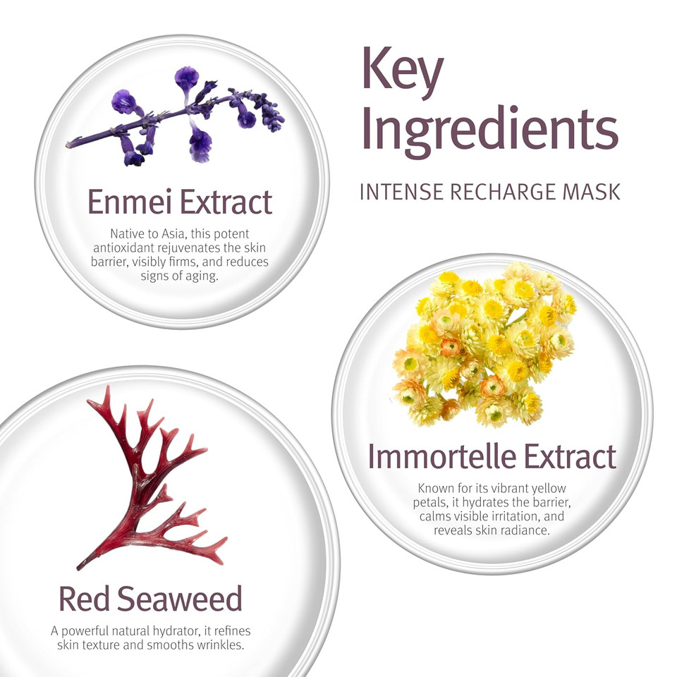 Epionce Intense Recharge Mask - Anti-Aging Clay Face Mask For All Skin Types, Hydrating Mask With Kaolin For The Skin Barrier, Dermatologist Skincare