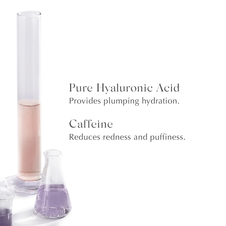 Exuviance Pick-Me-Up Plumping Mask With Pure Hyaluronic Acid And Caffeine For Instant Plumping Hydration - Reveal Smooth, Supple And Luminous Skin, For All Skin Types - Single Use Sheet Mask, 0.7 Oz