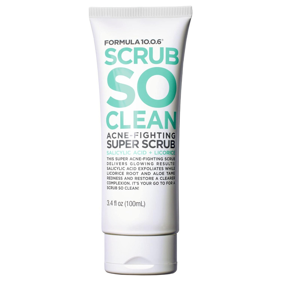 Formula 10.0.6 Scrb So Clean Acne-Figting Super Scrub 3.4 Fl Oz (100Ml)